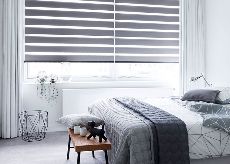 Bedroom Zebra Blinds